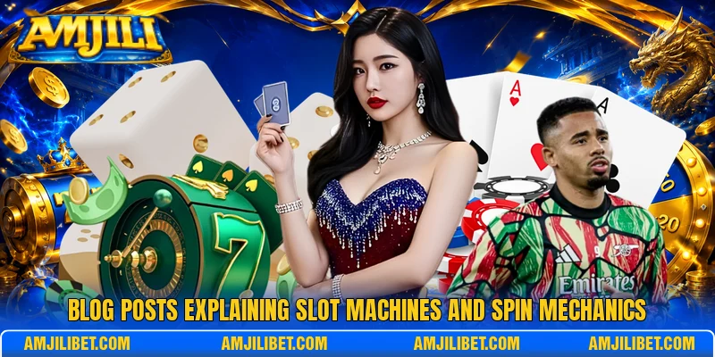 Blog posts explaining slot machines and spin mechanics