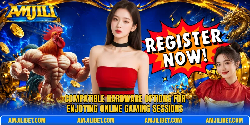 Compatible hardware options for enjoying online gaming sessions