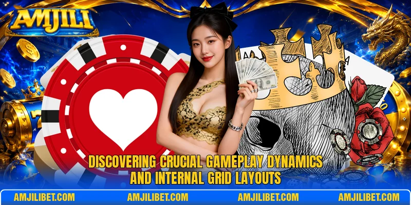 Discovering crucial gameplay dynamics and internal grid layouts