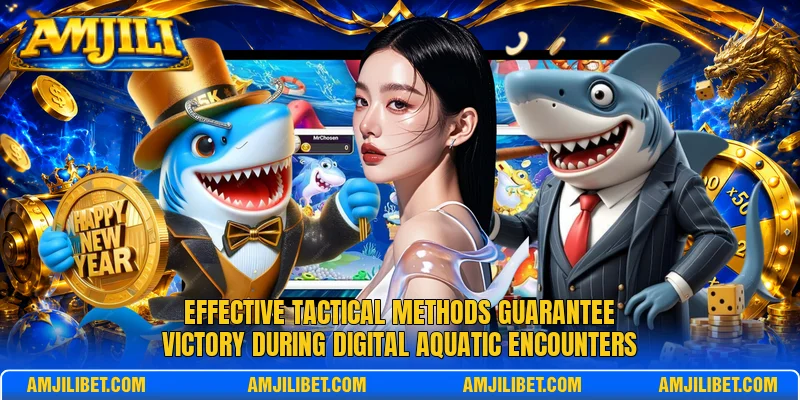 Effective tactical methods guarantee victory during digital aquatic encounters