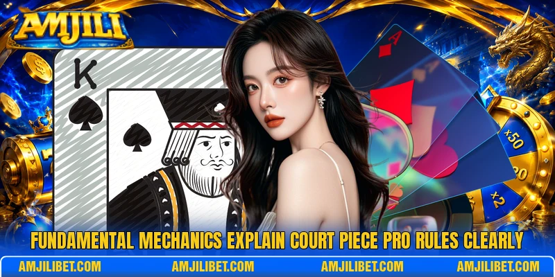 Fundamental mechanics explain Court Piece Pro rules clearly