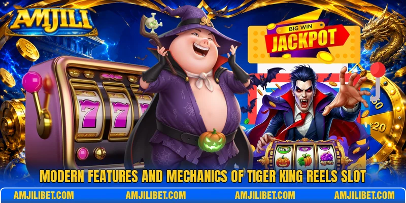 Modern features and mechanics of Tiger King Reels slot