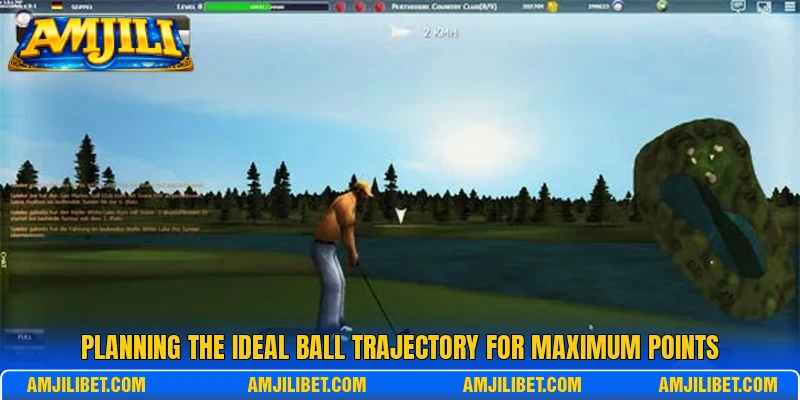 Planning the ideal ball trajectory for maximum points