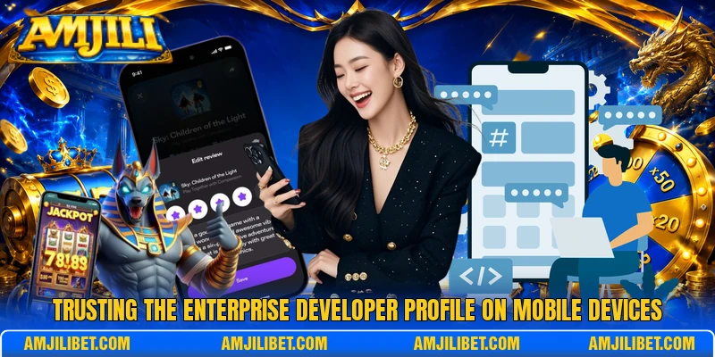 Trusting the enterprise developer profile on mobile devices